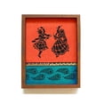 thumbnail image 3 of CrafTreat Dhandiya Couple Stencil for Painting and Crafting - 6"x6", 3 of 9