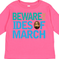 thumbnail image 4 of Inktastic Julius Caesar Ides of March Boys or Girls Long Sleeve Toddler T-Shirt, 4 of 5