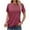 Wine, variant on Women's T Shirt Summer Basic Crew Neck Short Sleeve Trendy Going out Casual Tops Loose Fit Solid Color Tee (XL, White)