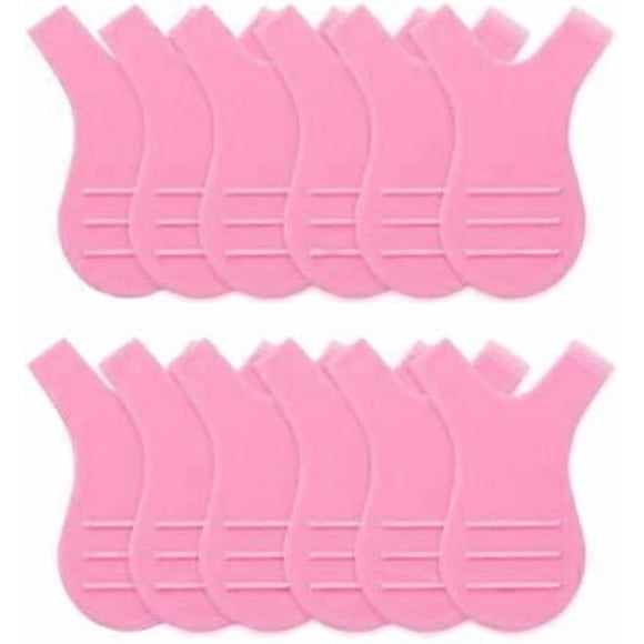 12PCS Y Shape Lash Lifts - Pink Y Combs for Lash Lifts - Y Shape Lash Lifting Grafting Eyelash Brush - Y Lash Lift Tool