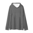 thumbnail image 4 of NMMUED Fall Sweatshirts for Women, Fall Clothes for Women, Oversized Hoodies for Women, Oversized Sweatshirt for Women, Plain Hoodies, Gray M, 4 of 4