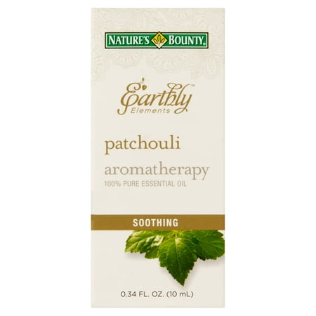 Nature's Bounty® Earthly Elements Patchouli Essential Oil, 0.34 Fl Oz.