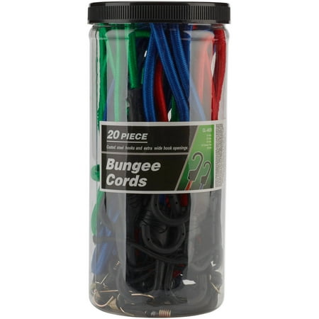 20-Piece Bungee Cord Set