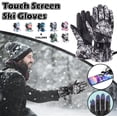 thumbnail image 3 of Vikakiooze Winter Gloves Kids Age 8-10 Ski Snowboard Gloves, Waterproof Winter Warm Gloves, Cold Weather Touchscreen Snow Gloves for Mens, Womens, Kids Skiing,Snowboarding, 3 of 5