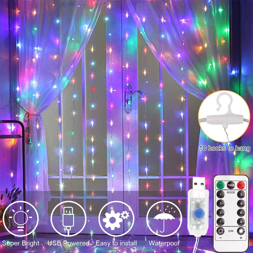 decorative string lights for bedroom