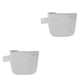 thumbnail image 1 of Matsuzay Bolsa de almacenamiento de malla de nailon transparente transpirable portátil, Clips de papel, monedas, pegatinas de notas, Blanco 2Conjunto, 1 of 6