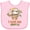 AD-Pink, variant on Inktastic Cute Sloth I Love My Abuela Boys or Girls Baby Bib
