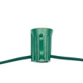 thumbnail image 4 of Novelty Lights 1,000 Foot C9 Christmas Stringer Bulk Reel, Green Wire, 12" Spacing, Intermediate Base (C9/E17), SPT-2 10 Amp Wire, 4 of 5