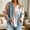White plus size printed top women a6, variant on thefmos Women's V Neck All Over Print Pullover Top Long Sleeve Plus Size Casual Blouse Fashion Fall Winter Outfit, Black 3XL