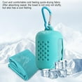 thumbnail image 4 of Shengshi Cooling Towel Ice Towel for Neck, Soft Breathable Chilly Towel Microfiber Cool Towel for Yoga Golf Gym Camping Running Workout & More Activities Gray S, 4 of 6