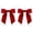 Red*2PC, variant on Torqee Chritsmas Decors Clearance,2 Pack Velvet Red Christmas Tree Bows, Large Christmas Bows for Tree Wreath Stairs Railing Fireplace Indoor Decor