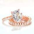 thumbnail image 4 of EOEMY Women 925 Silver Filled Jewelry Black & Cubic Zircon Wedding Ring Sz 6-10-8, 4 of 5