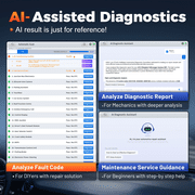 XTOOL D7S V2.0 Bidirectional Scan Tool, AI-Assisted Full System OBD2 Scanner with ECU Cod-ing PMI, 39+ Resets, FCA AutoAuth, AI-Assisted, 3-Year Updates