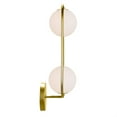 thumbnail image 2 of CWI Lighting Celeste Collection 2 Light Sconce Medallion Gold Finish, 2 of 2