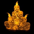 thumbnail image 3 of Halloween Decorations Outdoor Party Fluorescence Ghost Figurines Mini Cute 3D Printing Spooky Table Statue Halloween Festive Decoration for Holiday shelf Terrace Bedroom Indoor Home Tabletop Gifts, 3 of 7