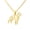 Gold, variant on Name Customized Necklace Personalized Stainless Steel Name Necklace with Dog Choker Jewelry for Wome