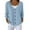 A Light Blue, variant on Christmas Cardigans for Women Plus Size Long Sleeve Casual Print Button Down Knit Christmas Sweaters Coats