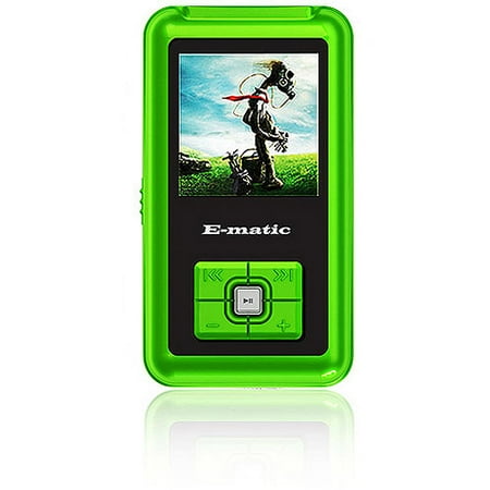 Ematic 4GB Built-in Flash MP3 Video Player with 1.5
