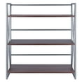 thumbnail image 2 of Winsome Wood Isa 3-Tier Shelf, Graphite & Walnut, 2 of 8
