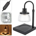 thumbnail image 3 of Miumaeov Candle Warmer Lamp for Jar Candles, Candle Lamp Warmer with 2 Bulbs, Aromatherapy Lamp Melting Wax with Height Adjustable, Candle Warmer with Dimmer (Black), 3 of 7