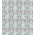 thumbnail image 3 of Floral Duvet Cover Set, Abstract Design Lace Background Victorian Inspired Image Vintage Soft Colors, Decorative 2 Piece Bedding Set with 1 Pillow Shams, Twin Size, Grey Seafoam Tan, by Ambesonne, 3 of 3