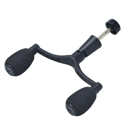 Pitycbo Double Rocker Fishing Reel Handle Fishing Accessory Replacement Repairing Metal