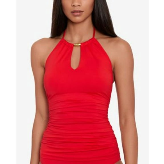 Lauren Ralph Lauren Women's Tankini Bathing Suit Swim Top Swimwear Swimsuit New