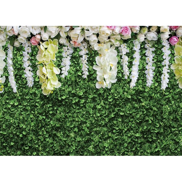 10x8ft Green Leaves Backdrop 3D Green Leaves Photography Backdrops