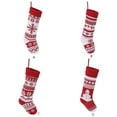 thumbnail image 4 of Bearachild Tejer bolsa de Navidad Envoltura Embalaje Medias de almacenamiento Calcetines elásticos Colgante Colgante Niños Regalo Fiesta Accesorios Dulces Kits de decoración para fiestas Tipo 4 Bearachild HA069962-04, 4 of 6