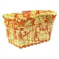thumbnail image 6 of Cruiser Candy Bike Basket Liner Waterproof, Universal Fit for Most Bike Baskets, Stylish 2in1Tote, Bike Basket Cover, Front Wire Or Wicker Bike Baskets Fits Up to 15x12x10 - Sugar Skulls, 6 of 15