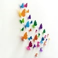 thumbnail image 3 of 3D DIY Butterfly PVC Art Decal Home Decor Wall Mural Stickers, 3 of 5