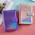 thumbnail image 4 of Neinkie Notebook Binder Universal Waterproof Interchangeable INS A6 6-Hole Binder Faux Leather Lasers Loose Leaf Cover for Gift, 4 of 9