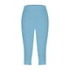 thumbnail image 4 of MKLEKYY Vestido deportivo para mujer, pantalones casuales con ribete de encaje, capris para el hogar, ocio, primavera y verano, pantalones cómodos y elegantes., 4 of 4