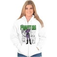 thumbnail image 3 of the Phantom Retro Comic Superhero Unisex Plus Size Zip Hoodie Brisco Brands 2X, 3 of 6