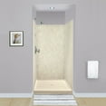 thumbnail image 7 of Transolid Ewk363672 Expressions 36" W X 36" D X 72" H Three Panel Shower Wall Kit - Bianca, 7 of 7