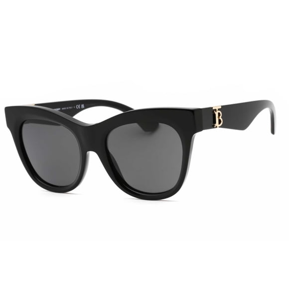 Burberry 0BE4418F 300187 Women's Black Plastic Full Rim Sunglasses