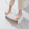 thumbnail image 1 of HLONKBlue Folding Toilet Stool with Non-Slip Design for Healthier Defecation Posture  Stackable and Multifunctional Bathroom Step Stool Yellow, 1 of 8