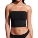 thumbnail image 1 of Top de Bikini CRZ YOGA Longline Acolchado Sin Tirantes Negro XS, 1 of 6