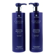 Alterna Caviar Anti-Aging Replenishing Moisture Shampoo, 16.5 oz-Alterna Caviar Anti-Aging Replenishing Moisture Conditioner, 16.5 oz
