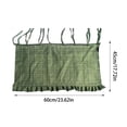 thumbnail image 3 of BotaniNest Handmade Oven Skirts Farmhouse Kitchen Décor Handmade Embroidery OvenSkirts Heat Ribbon Ties Tabs & Ruffled Trim Effortless Install Hide Clutter & Style, 3 of 7