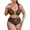A-Coffee559, variant on Womens Oversize Bikini Set V Neck Sleeveless Starfish Embellished High Waist Bottom Quick Dry Elegant Beach Swimsuits