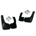 thumbnail image 1 of Front & Rear Mudguard Mud Flap Set Black Plastic Fits Volkswagen Polo, 1 of 5