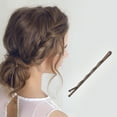 thumbnail image 2 of Unique Bargains Fashion Hairclip Hairdo Clip for Women 50 Pcs Brown, 2 of 5