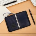 thumbnail image 4 of TABLZONE Zippered Portfolio Binder Artificial Note Taking Organizer 1 Pack Back to School Supplies, 4 of 7