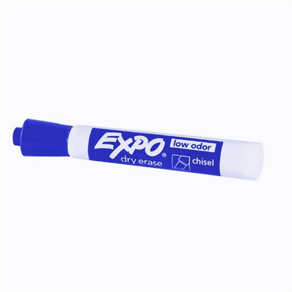 Expo Blue Dry Erase Markers (12 Per/Case)