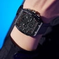 thumbnail image 1 of Reloj digital deportivo multifuncional con alarma y retroiluminación LED para hombre., 1 of 4
