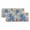Navy Blue, variant on 2 Panels Navy Blue Ombre Valance for Windows, Abstract Modern Stripe Waves Moires Light Filtering Kitchen Curtains, Rod Pocket Window Treatment Curtain Valances for Living Room Bedroom, 42"x12"