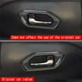 thumbnail image 5 of Carbon Fiber Car Interior Door Handle Bowl Panel Frame Cover Trim Sticker For Raize/ 2020-2022, 5 of 5