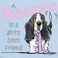 thumbnail image 2 of CafePress - Basset Girls Friend Infant Bodysuit - Baby Light Bodysuit, Size Newborn - 24 Months, 2 of 4