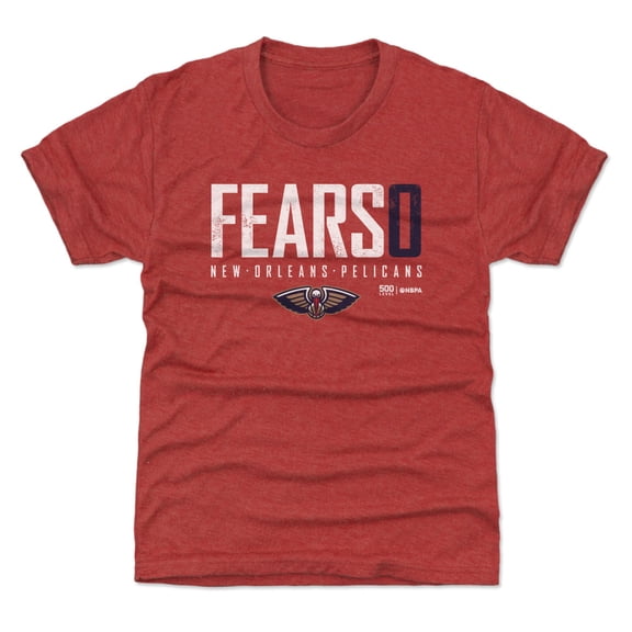 Youth 500 Level Jeremiah Fears Red New Orleans Pelicans Elite T-Shirt